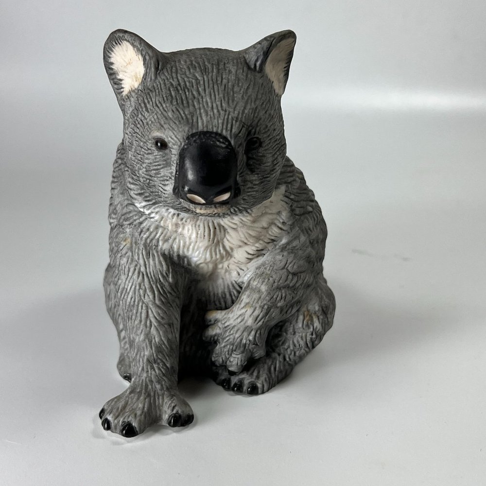 Koala Bear Figurine Royal Heritage Bisque Porcelain Collectible